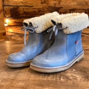 Duckfeet Arhus leather boots jeans color